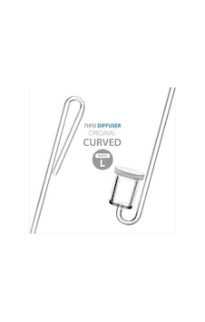 Aquario Co2 Diffuser Curved Original L White Aquario Co2 Diffuser Curved Original L White