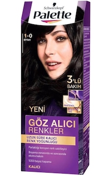 Palette Yoğun Göz Alcı Renkler Krem Saç Boyası 1 - 0 Siyah (546578220) Palette Yoğun Göz Alcı Renkler Krem Saç Boyası 1 - 0 Siyah (546578220)