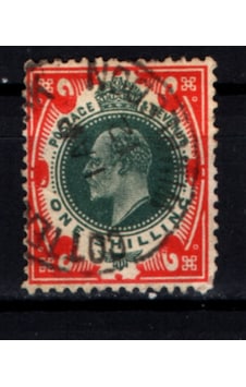 İngiltere 1902 Kral Edward Vıı 1sh Ws2231 İngiltere 1902 Kral Edward Vıı 1sh Ws2231