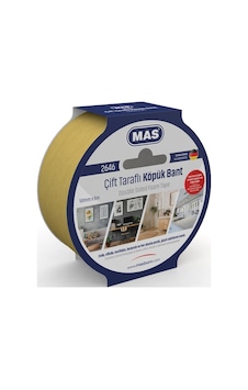 MAS ÇİFT TARAFLI KÖPÜK BANT 50MM X 5M 2646 MAS ÇİFT TARAFLI KÖPÜK BANT 50MM X 5M 2646