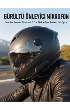 Yeni Nesil Dinleme Ve Konuşma Özellikli Intercom Kask Kulaklığı 5.0 Bluetooth 49179087 Yeni Nesil Dinleme Ve Konuşma Özellikli Intercom Kask Kulaklığı 5.0 Bluetooth 49179087