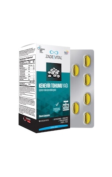 Zade Vital Kenevir Tohumu Yağı 30 Yumuşak Kapsül