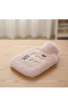 Eğlenceli Tasarım Işıklı Pembe Peluş Termal Su Torbası 1 Lt Eğlenceli Tasarım Işıklı Pembe Peluş Termal Su Torbası 1 Lt