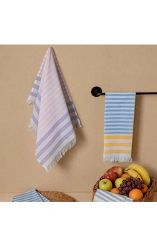 Maxstyle %100 Cotton Müslin Baskılı 2li Kurulama Bezi - 40x60 Cm Çok Renkli