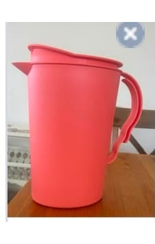Tupperware Eco Sürahi Somon Rengi Pudra Tupperware Eco Sürahi Somon Rengi Pudra