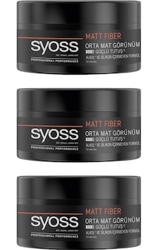 Syoss Matt Fiber Wax 100 ML X3