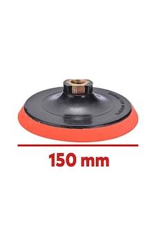 Cırtlı Disk Zımpara Tabanı 150 Mm Cırtlı Disk Zımpara Tabanı 150 Mm