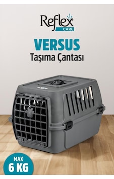 Reflex Care Versus Pet Taşıma Çantası Gri 47,5 X 37,5 X 33 Cm Reflex Care Versus Pet Taşıma Çantası Gri 47,5 X 37,5 X 33 Cm