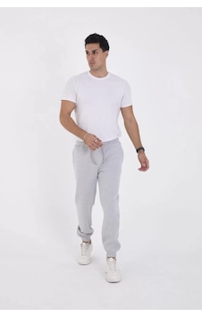 Tarzyeri Unisex Kışlık Üç İplik Lastikli Eşofman Pantolon - Gri 001 Tarzyeri Unisex Kışlık Üç İplik Lastikli Eşofman Pantolon - Gri 001