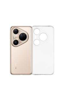 Huawei Pura 80 Ultra Kamera Korumalı Silikon Arka Kılıf Beyaz Huawei Pura 80 Ultra Kamera Korumalı Silikon Arka Kılıf Beyaz