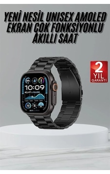 Ers- Ultra 3 Kordonlu Amoled Ekran Akıllı Saat Çok Fonksiyonlu Uyku Ve Sağlık Takibi Ers- Ultra 3 Kordonlu Amoled Ekran Akıllı Saat Çok Fonksiyonlu Uyku Ve Sağlık Takibi