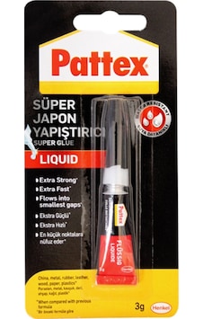 Pattex Süper Japon Yapıştırıcı 3 G 6'lı Henkel Pattex Süper Japon Yapıştırıcı 3 G 6'lı Henkel