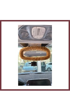 Storeşahin Peluş Dikiz Ayna Kılıfı Süs Kahverengi Shn0720 Storeşahin Peluş Dikiz Ayna Kılıfı Süs Kahverengi Shn0720
