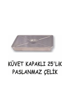 Metal Küvet Kapaklı 25 Lik Çok Renkli Metal Küvet Kapaklı 25 Lik Çok Renkli