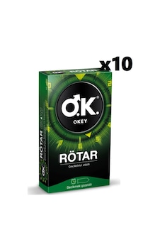 Okey Rötar Prezervatif 10'lu x 10