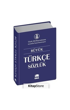 Büyük Türkçe Sözlük - Biala Kapak- Ema Kitap Büyük Türkçe Sözlük - Biala Kapak- Ema Kitap