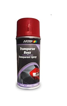 Motip Oto Stop Boyası Tranparan Kırmızı Renk 150 ML Motip Oto Stop Boyası Tranparan Kırmızı Renk 150 ML