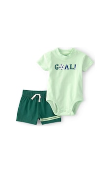 Carter's Erkek Bebek Body Şort Set 1u564710 Yeşil Carter's Erkek Bebek Body Şort Set 1u564710 Yeşil
