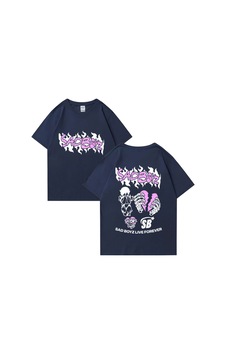 Flood Of Style Junior H Sad Boyz Grafik T-shirt Erkek Kadın Harajuku Yüksek Kalite Kısa Kollu Sokak H Lacivert Flood Of Style Junior H Sad Boyz Grafik T-shirt Erkek Kadın Harajuku Yüksek Kalite Kısa Kollu Sokak H Lacivert