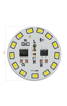 Led Pcb Aliminyum 220 Volt 10 Watt Beyaz Pk-5258