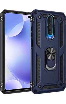 Xiaomi Poco X2 Kılıf Zore Vega Kapak Mavi Xiaomi Poco X2 Kılıf Zore Vega Kapak Mavi