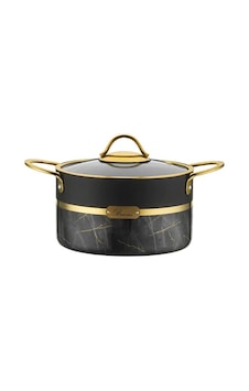 Brioni Selection Sls - 134 Siyah Granit Derin Tencere 28 CM