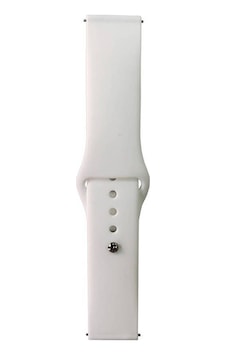 Galaxy Watch Uyumlu Active 2 44mm Band Serisi 20mm Klasik Kordon Silikon Strap Kayış-pine Yeşil