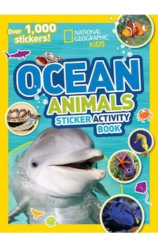 National Geographic Kids Ocean Animals Sticker Activity Book 9781426324246 National Geographic Kids Ocean Animals Sticker Activity Book 9781426324246
