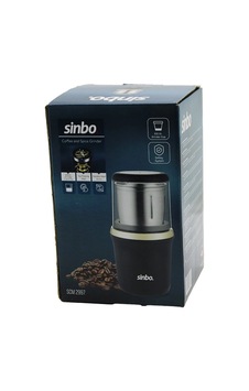 Kahve - Baharat Öğütücü Çelik Bıçak - Öğütme Haznesi 100gr 200w Bas Çalıştır Kapak Mika Kristal Pls Scm-2997 5047 Açık Ahşap
