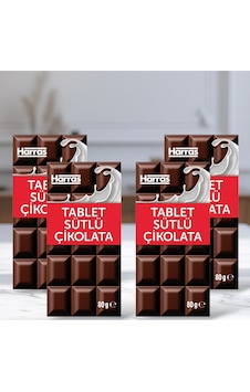 Sütlü Tablet Çikolata 80 G X 4 Adet Sütlü Tablet Çikolata 80 G X 4 Adet