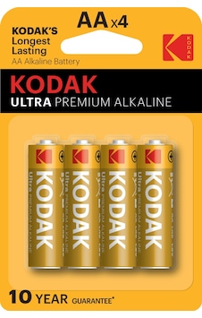Kodak KAA-4 Ultra Premium Blister AA Kalem Pil 4'lü Kodak KAA-4 Ultra Premium Blister AA Kalem Pil 4'lü