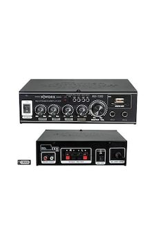 Fav 330-bt-usb Stereo-2x30 Watt 220 Ve 12 Volt Girişli Kumandalı Power Anfi