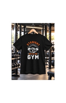 Segungear Straight Gym Erkek Regular Fit Baskılı Spor Tişört Siyah - 931832711 Siyah Segungear Straight Gym Erkek Regular Fit Baskılı Spor Tişört Siyah - 931832711 Siyah