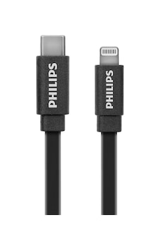 Philips Dlc9543v/97 Mfı Sertifikalı Usb-c To Lightning Hızlı Şarj Kablosu, 1.2 Metre, Siyah Philips Dlc9543v/97 Mfı Sertifikalı Usb-c To Lightning Hızlı Şarj Kablosu, 1.2 Metre, Siyah
