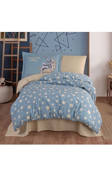 Tek Kişilik Poplin Nev Takımı Space Mi Çok Renkli Tek Kişilik Poplin Nev Takımı Space Mi Çok Renkli