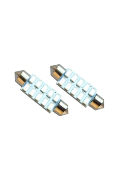 Sofit Led Oto Tavan Ampul C10w 39 Mm 12v Kırmızı Işık 2 Adet
