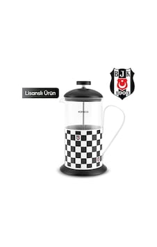 Karaca X Beşiktaş French Press 600 Ml Siyah Karaca X Beşiktaş French Press 600 Ml Siyah