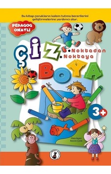 Noktadan Noktaya - Çiz Boya 3+ Yaş- Misket Kitap