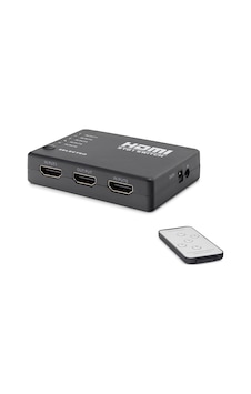 Hadron Hdx1272 Hdmı Switch Kumandalı 5 In 1 Out - Siyah Hadron Hdx1272 Hdmı Switch Kumandalı 5 In 1 Out - Siyah