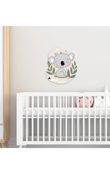 BK Gift Sevimli Koala Tasarımlı Çocuk Odası Ahşap Duvar Süsü-1 BK Gift Sevimli Koala Tasarımlı Çocuk Odası Ahşap Duvar Süsü-1