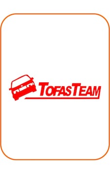 Tofaş Oto Sticker 40x10 Cm Kırmızı Tofaş Oto Sticker 40x10 Cm Kırmızı