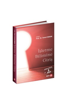 İşletme Bilimine Giriş- Beta Yayınları İşletme Bilimine Giriş- Beta Yayınları