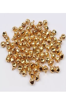100 Adet 12mm Gold Renk Kulplu Zil,çan,çıngırak,metal Amigurumi Z 100 Adet 12mm Gold Renk Kulplu Zil,çan,çıngırak,metal Amigurumi Z