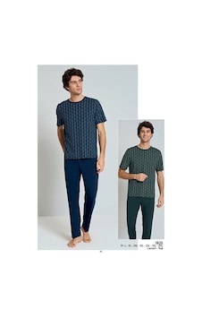 Pijadore Erkek Battal Kısa Kollu Pijama Takımı Lacivert Lacıvert/3xl Pijadore Erkek Battal Kısa Kollu Pijama Takımı Lacivert Lacıvert/3xl