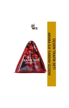 Tse Belgeli Tüvtürk Uyumlu Üçgen Trafik Seti Bez Çantalı Karayolları Onaylı İlk Yardım Tse Belgeli Tüvtürk Uyumlu Üçgen Trafik Seti Bez Çantalı Karayolları Onaylı İlk Yardım