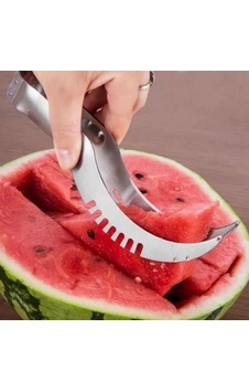 Kavun Karpuz Dilimleme Bıçağı Gümüş Kavun Karpuz Dilimleme Bıçağı Gümüş