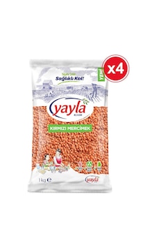 Yayla Kırmızı Mercimek 4 x 1 KG Yayla Kırmızı Mercimek 4 x 1 KG