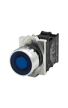 Siemens 3sb6163-0db50-1ba0 - 22mm Led'li Buton Metal Mavi 24v Ac/dc Siemens 3sb6163-0db50-1ba0 - 22mm Led'li Buton Metal Mavi 24v Ac/dc