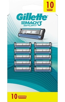 Gillette Mach3 Sport Yedek Tıraş Bıçağı 10'lu Gillette Mach3 Sport Yedek Tıraş Bıçağı 10'lu