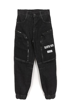 Dobakids Fermuarlı Cep Detaylı Jogger Erkek Çocuk Denim Jean Pantolon 1999 Siyah Dobakids Fermuarlı Cep Detaylı Jogger Erkek Çocuk Denim Jean Pantolon 1999 Siyah